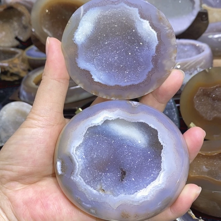 未镶嵌珠宝半成品水晶啵啵盆