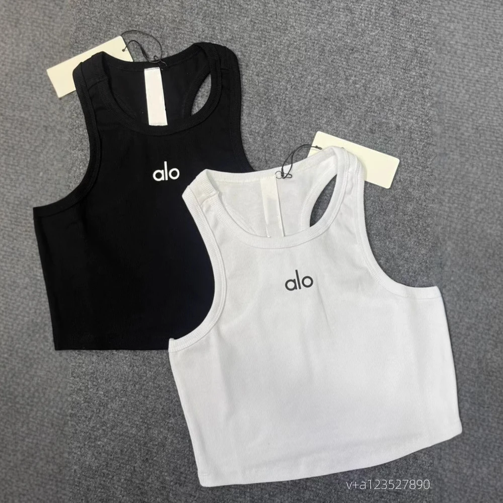 ALO甜美可爱风格衣服多巴胺夏季衣服女生韩系ins衣服时尚百搭背心