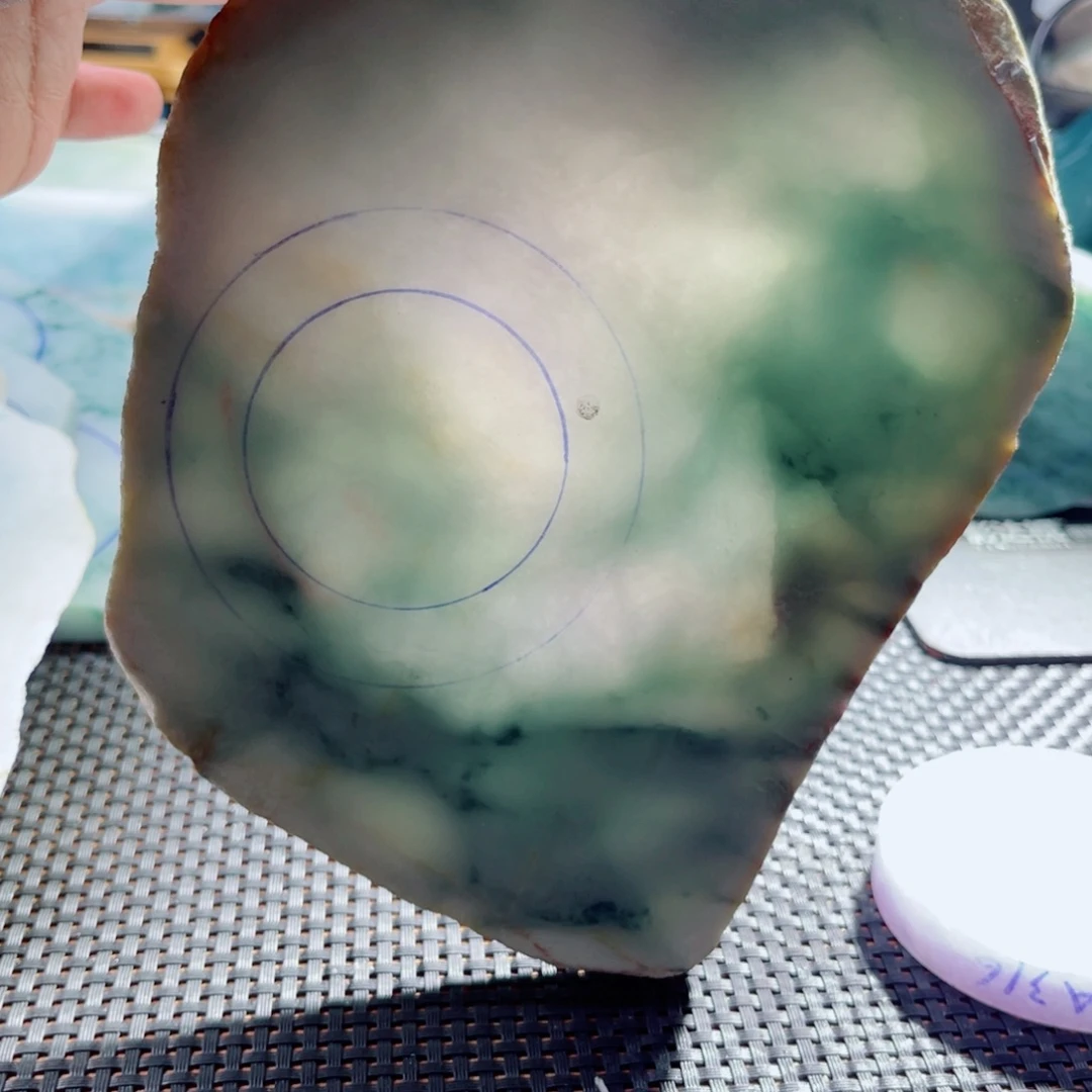 定制翡翠定制版料未镶嵌