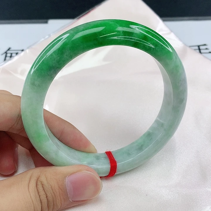 未镶嵌手镯翡翠圈63。0B04-2