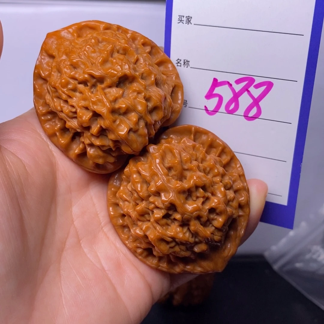 把件文玩核桃588/46.5官帽