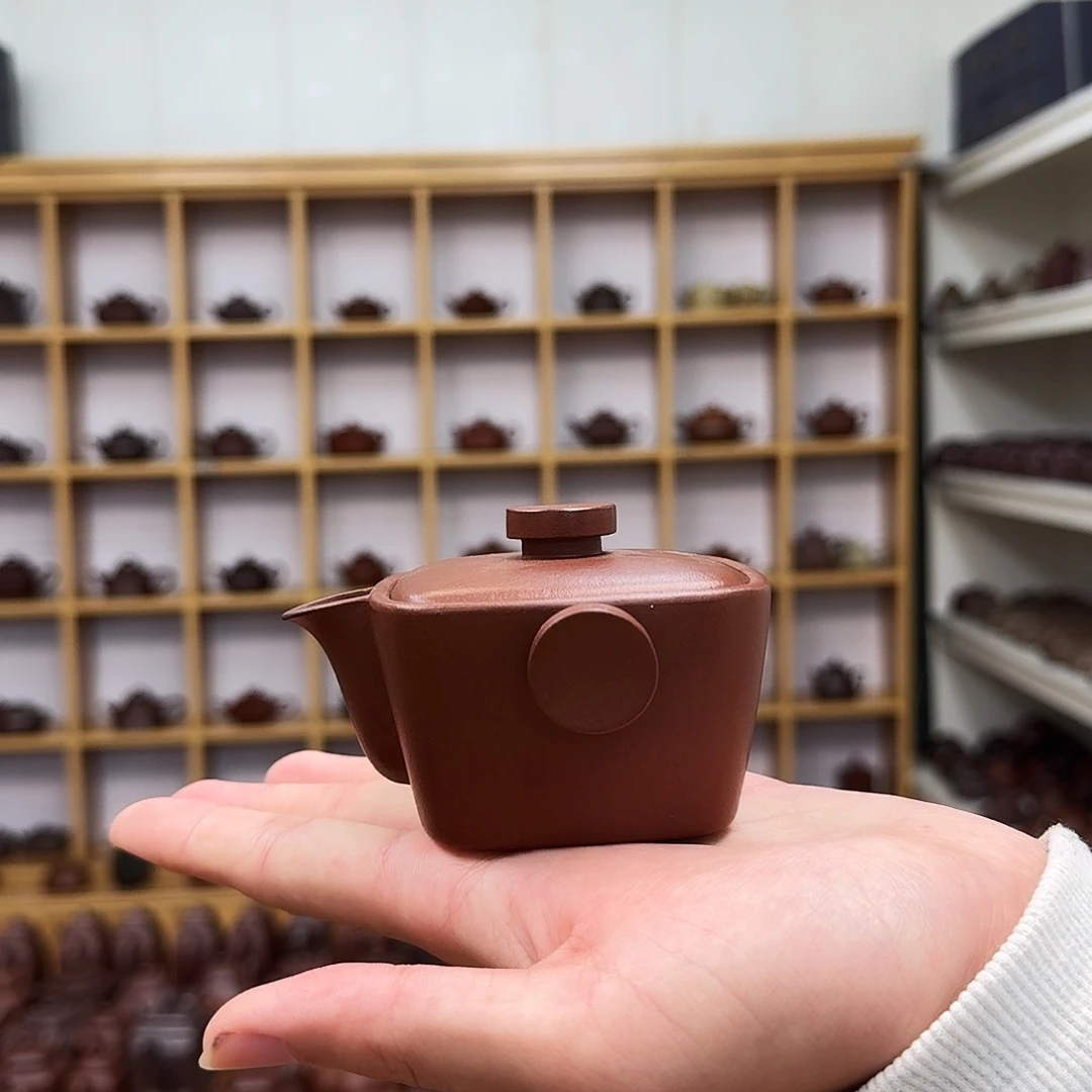 茶壶紫砂手抓壶150cc