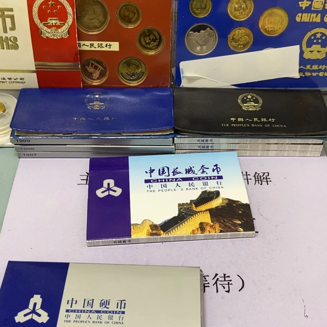 铜谢*y91年硬币套装。。。。