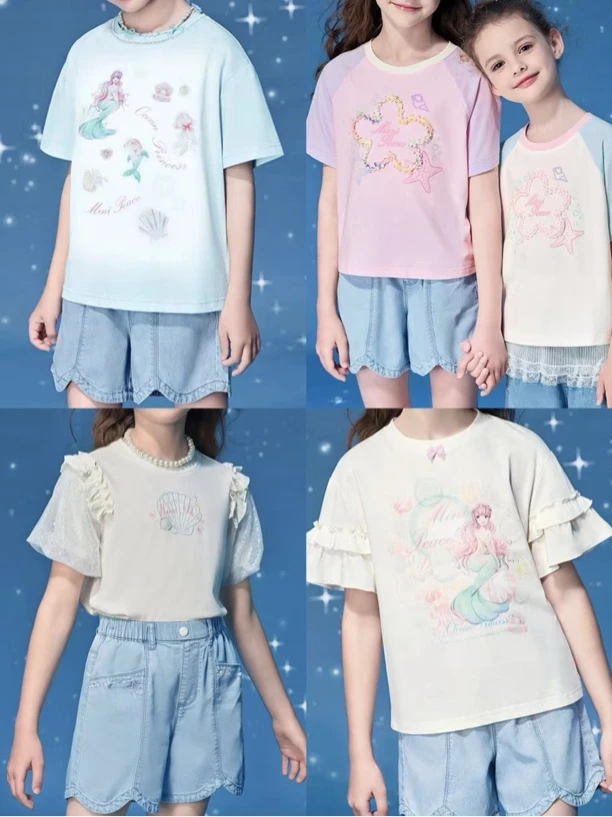25新款女童夏短袖 合集 不涉及品牌