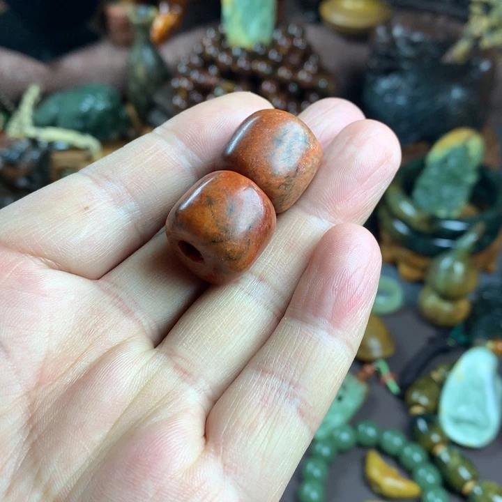岫岩河磨玉（透闪石质玉）未镶嵌吊坠(赠链)