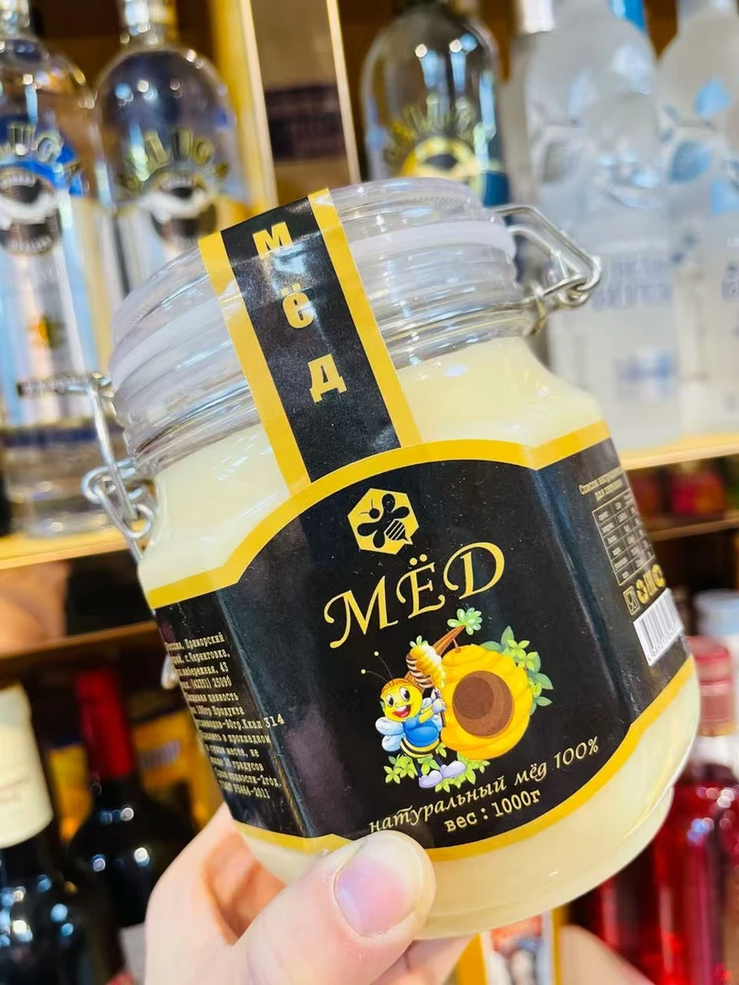 俄蜜熊牌小蜜蜂蜂蜜