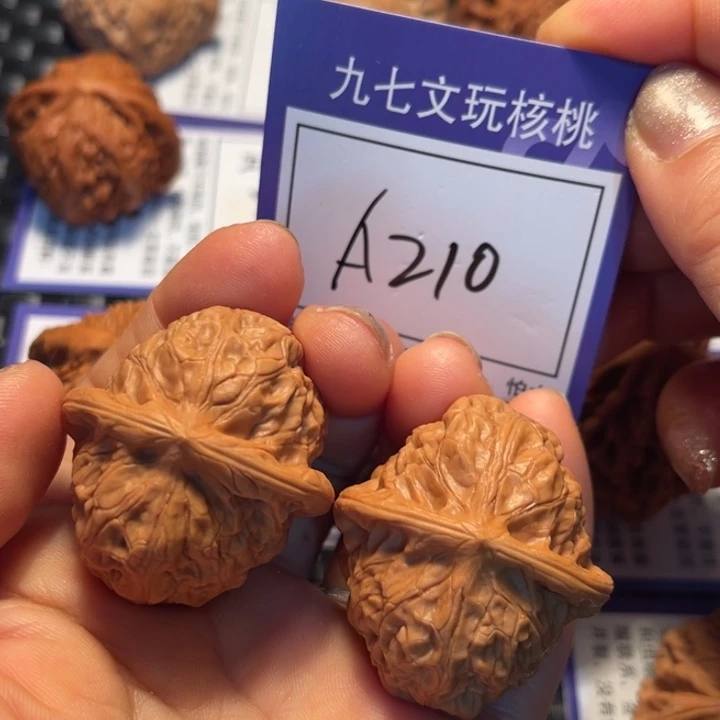 文玩核桃把件37南瓜墩A210
