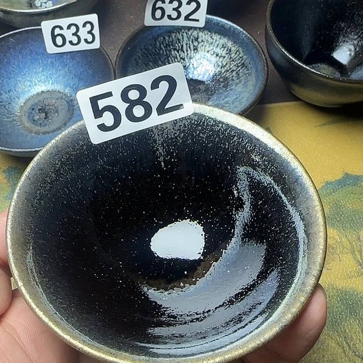 茶盏龙窑柴烧主人杯全手工制作