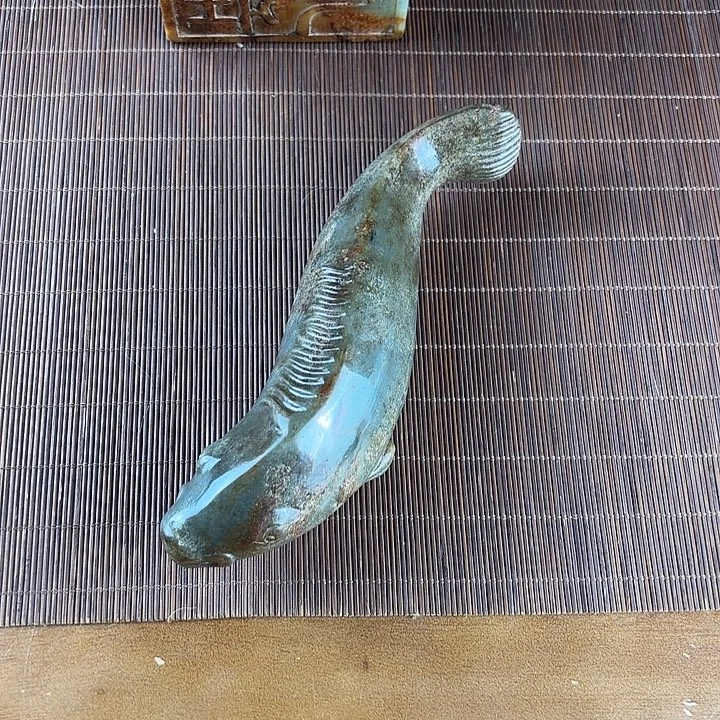 晨***风未镶嵌和田玉挂件
