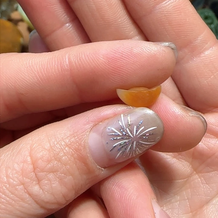 和田玉颈饰未镶嵌九**圆