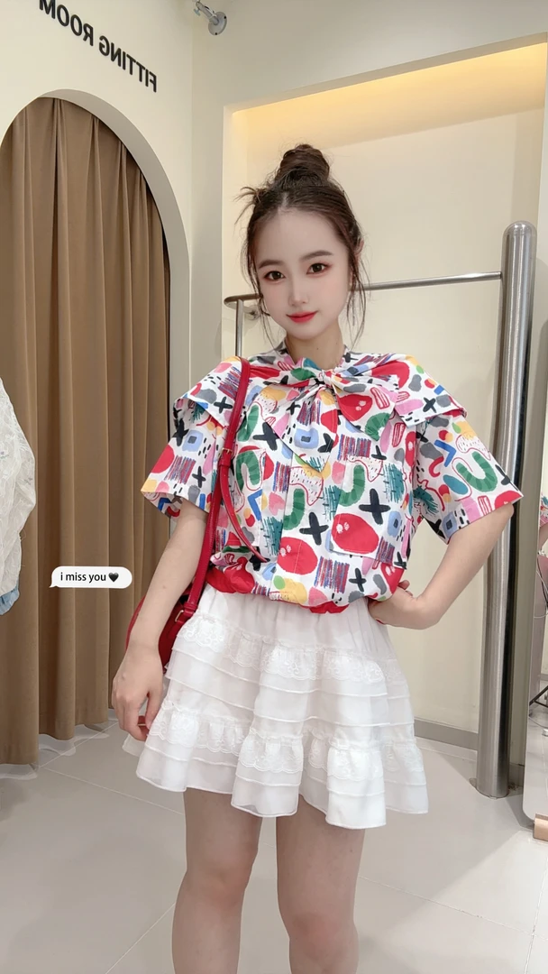 大观欧货新春季新款欧货芭依女装宽松时尚休闲百搭纯色设计衬衫范