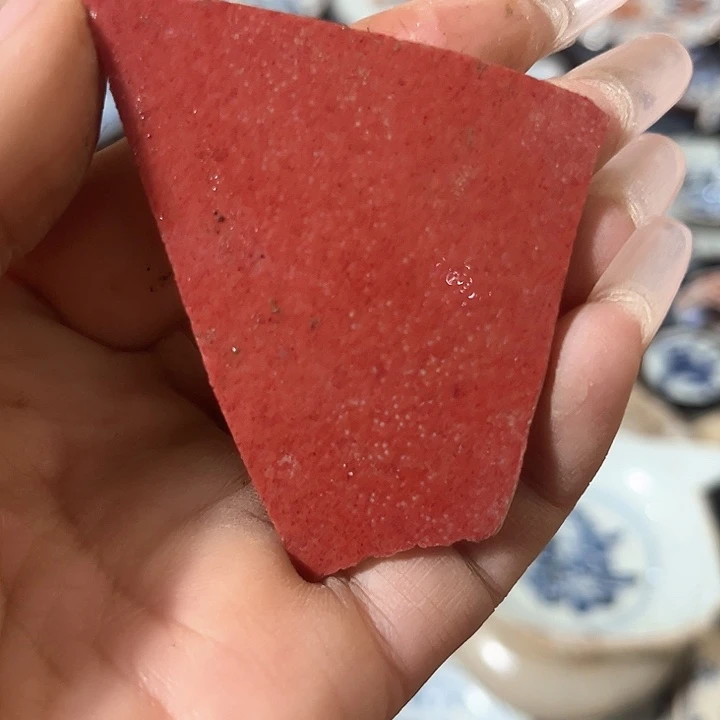 瓷片瓷片茶托喝茶非常不错