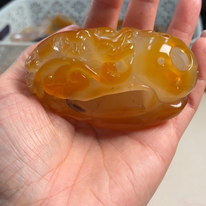 玛瑙/玉髓未镶嵌吊坠(不含链)