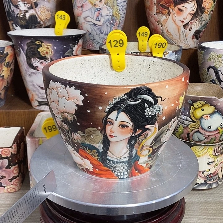 景德镇精品js美盆