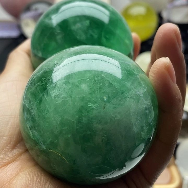 摆件未镶嵌水晶绿石bB165