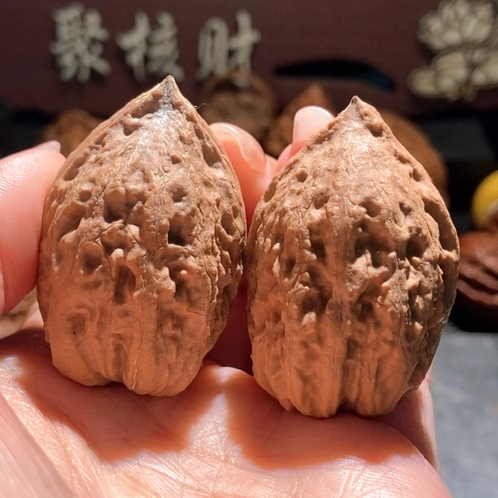 吊坠文玩核桃聚核财婉楸120