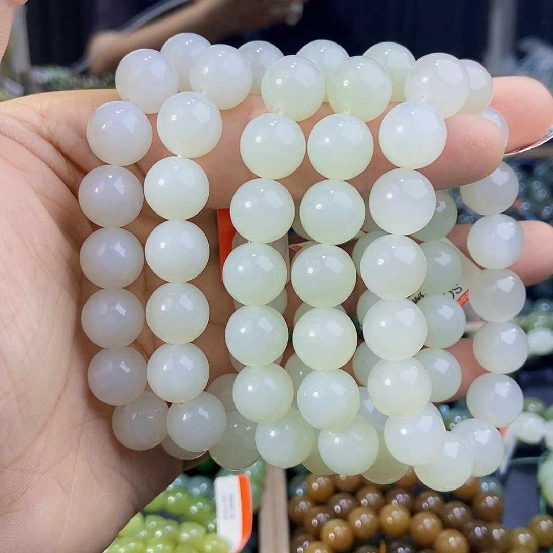 手串未镶嵌和田玉纯天然卡12新疆且末天泰手串多样性发一