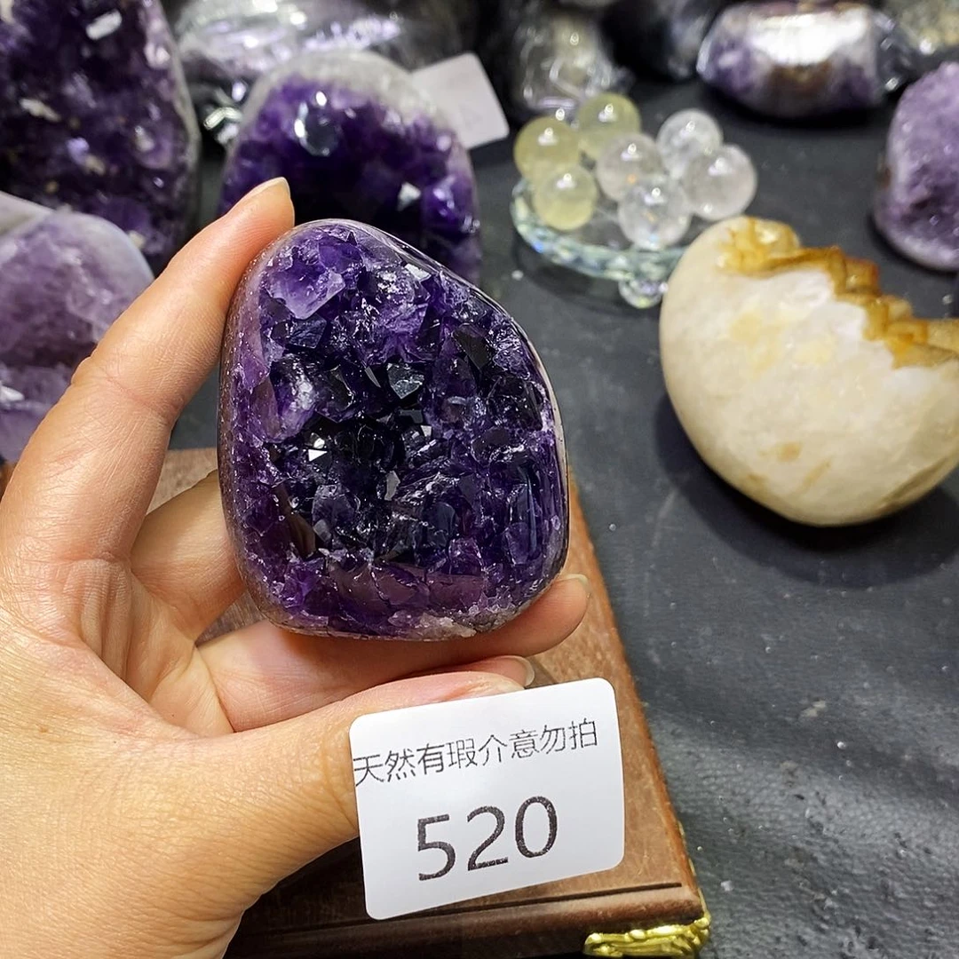 未镶嵌紫晶大型摆件（非配饰）