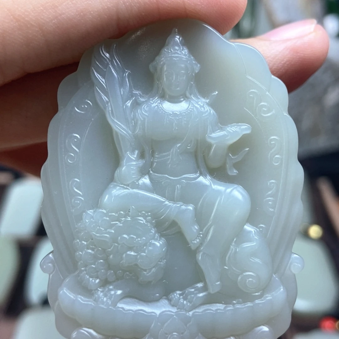 和田玉（糖玉）未镶嵌挂件