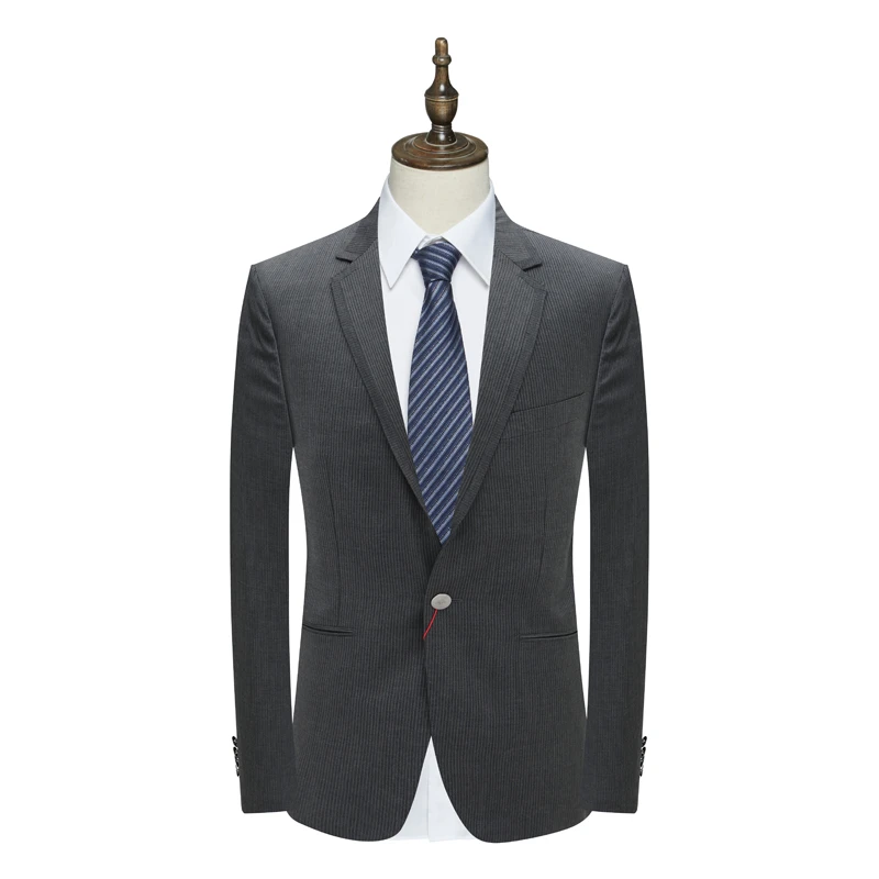 AB981邦纳男式春秋西服 一粒扣后中开衩商务休闲西装 28989