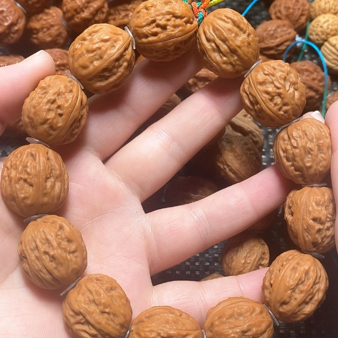 文玩核桃手串蚂蚁纹