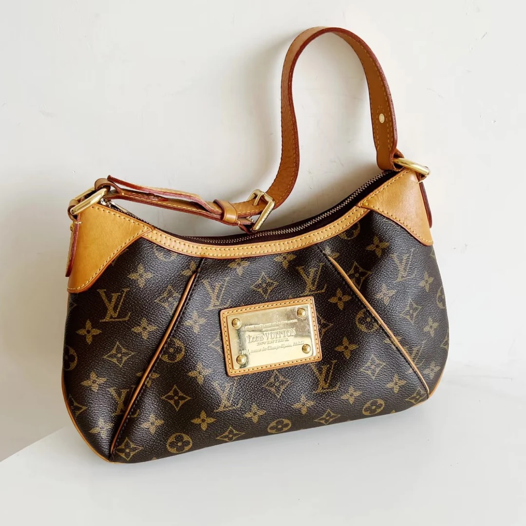 95新 LouisVuitton/路易威登 95新迷你金牌南瓜腋下包