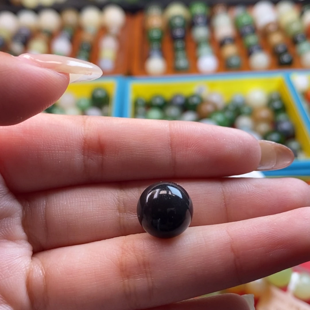 和田玉未镶嵌珠宝奇石福利紫罗兰单珠z12