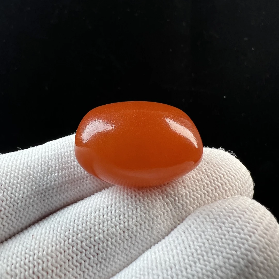 Y3653天然原矿蜜蜡 老蜡马蹄珠26x16mm 5克抖音基地质检发货