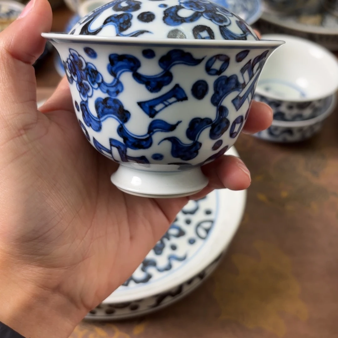 摆件陶瓷景德镇手绘茶器