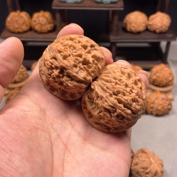 吊坠文玩核桃45磨盘