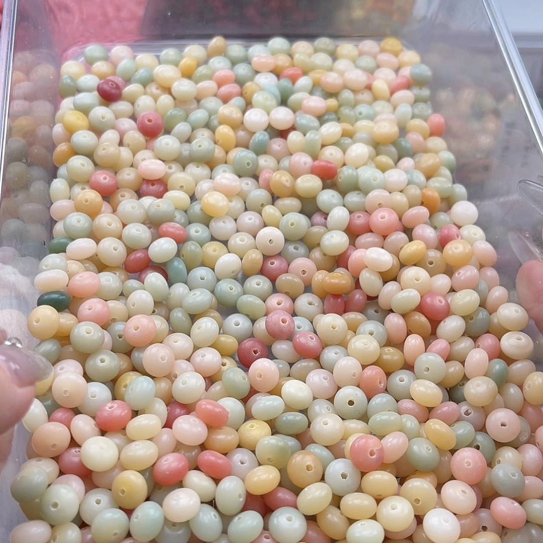 白玉菩提吊坠q9mm/100+20颗