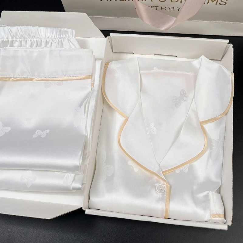 生日礼物送女生冰丝睡衣松弛感送闺蜜送老婆实用高级可外穿家居服