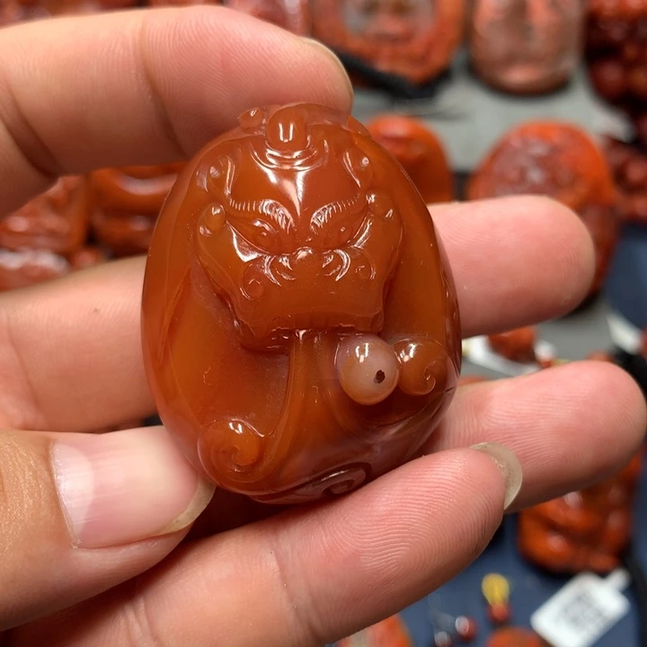 吊坠(不含链)未镶嵌南红玛瑙