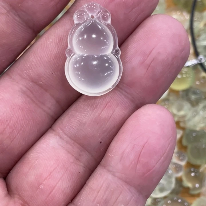 蛇纹石玉合金颈饰