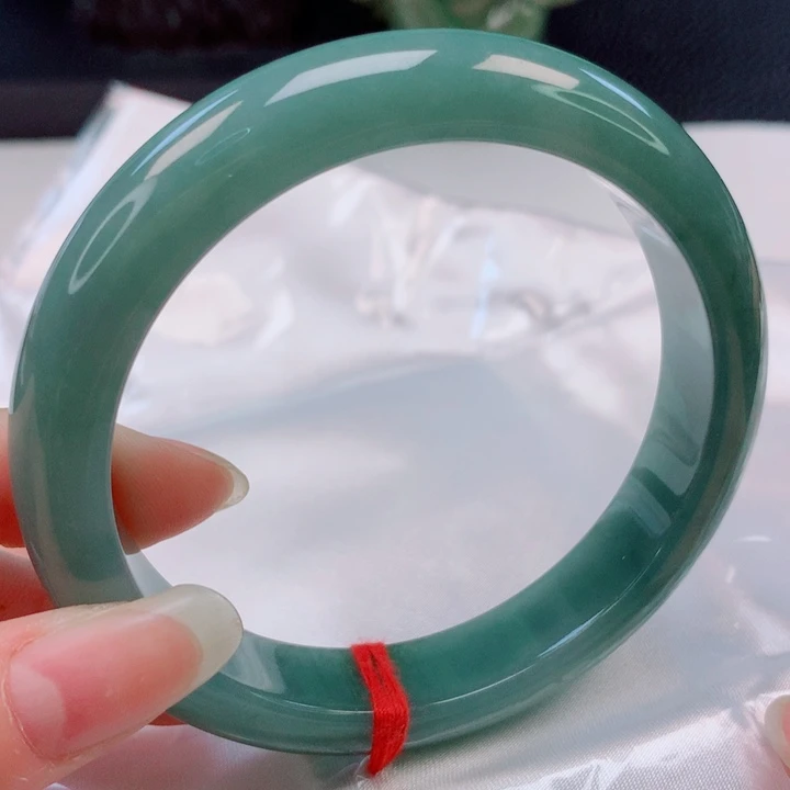 未镶嵌手镯翡翠60圈