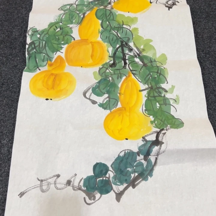 尚谷的年画作品画画