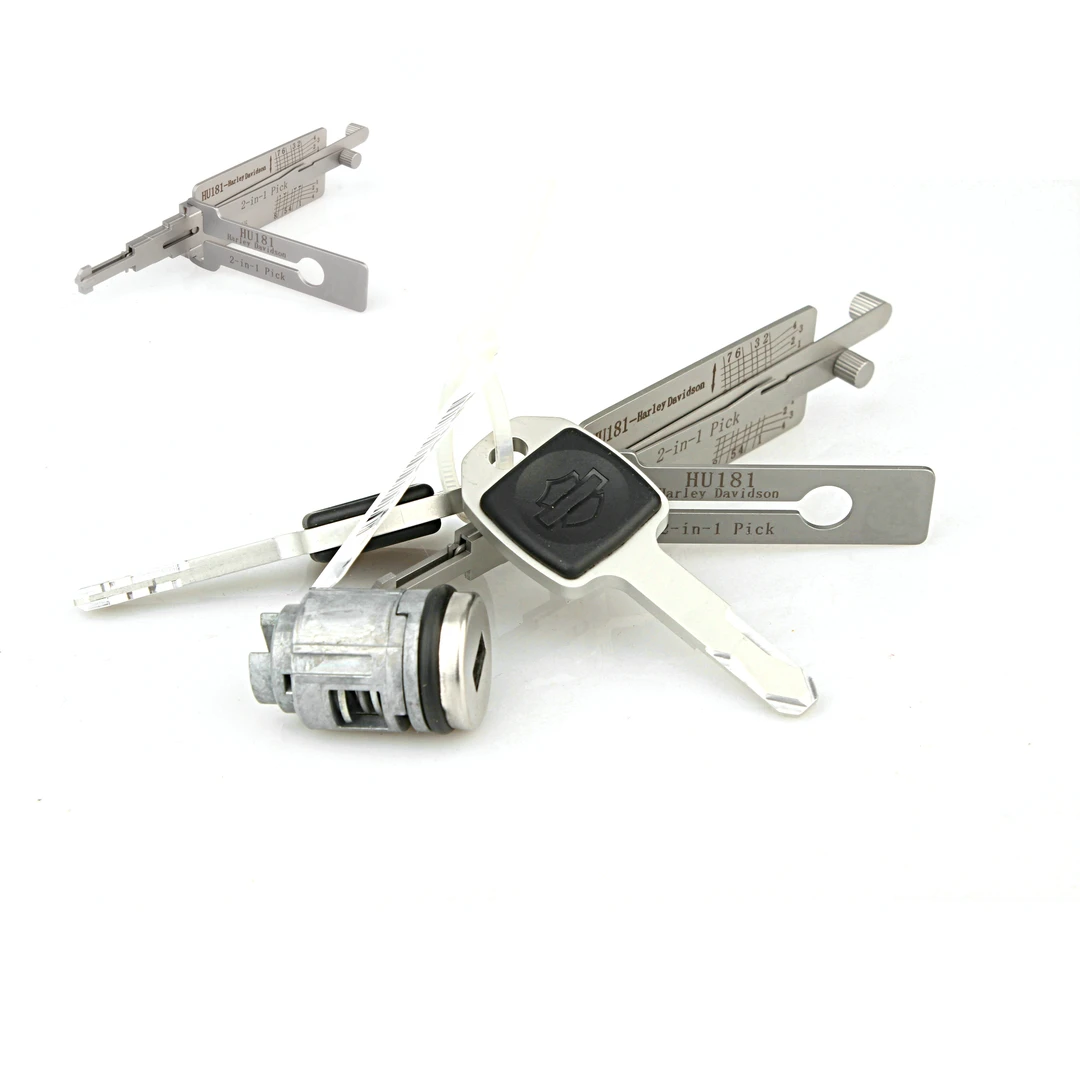 HU181哈雷戴维森摩托车锁量齿工具/不含锁芯/非李氏生产