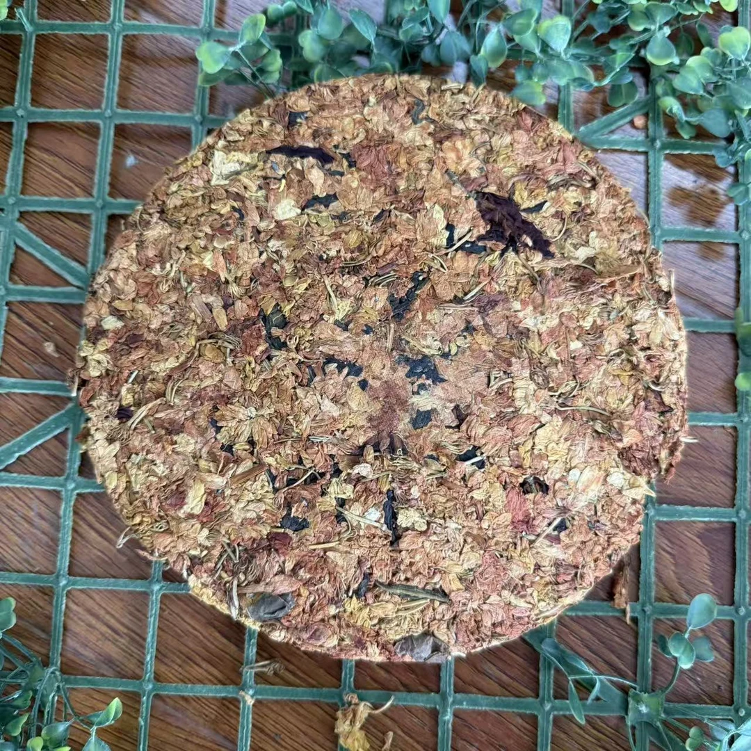 雨腾古茶 凌台方寸 星陨凌株露 花“ 超体 大成 茶”357g/饼(6月26)