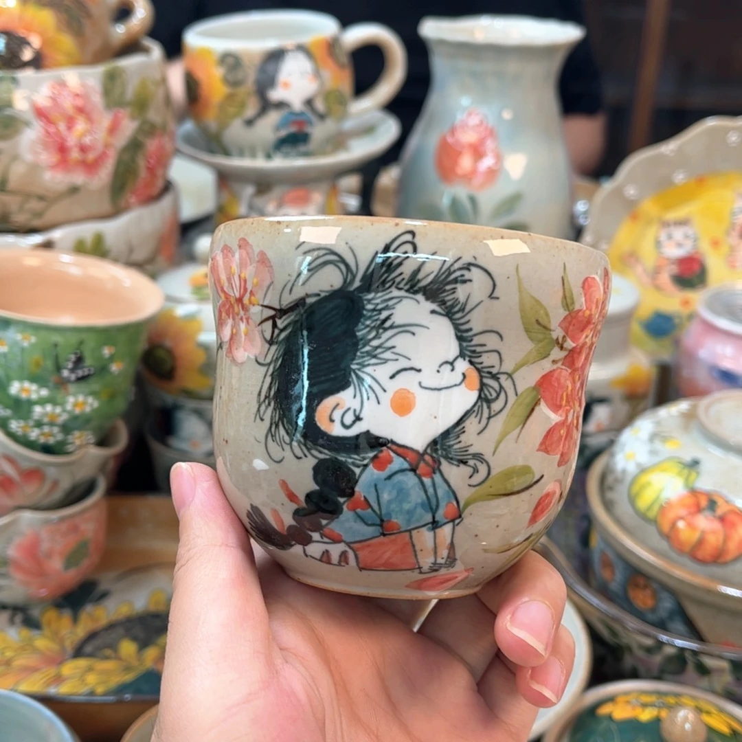 景德镇陶瓷手工杯