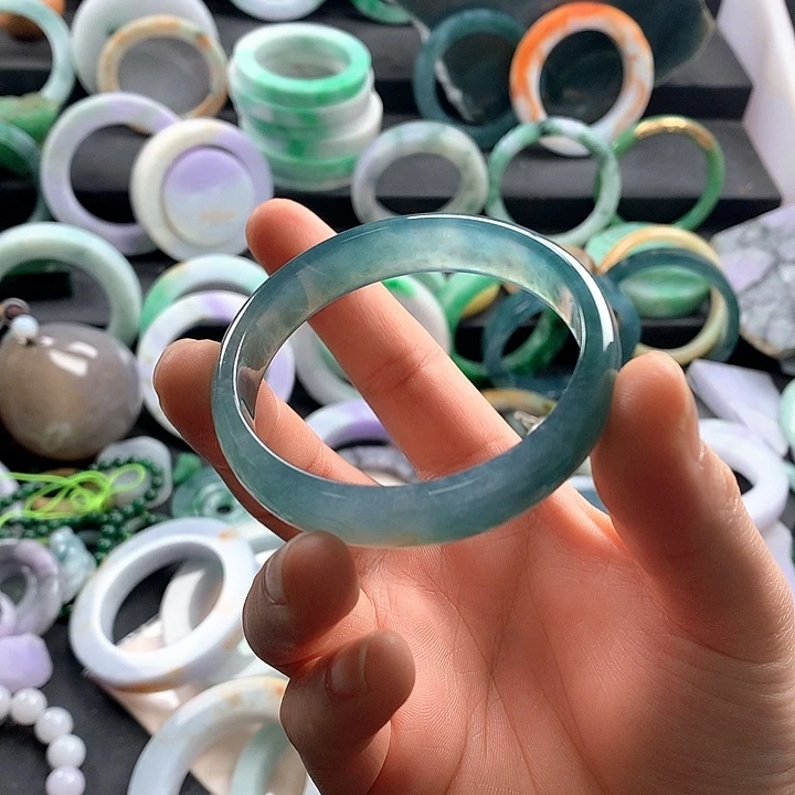 未镶嵌定制翡翠54-55正