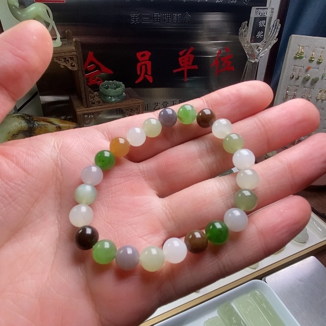 和田玉未镶嵌手串