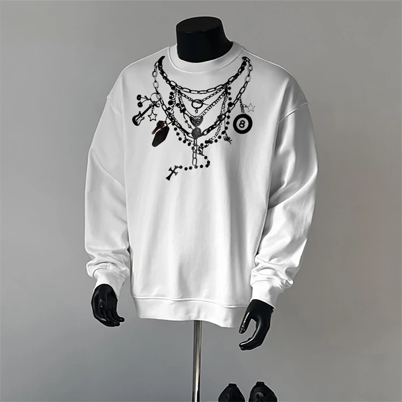 海外订单尾货~剪标撤回外贸秋冬加绒圆领卫衣男女潮流百搭上衣服