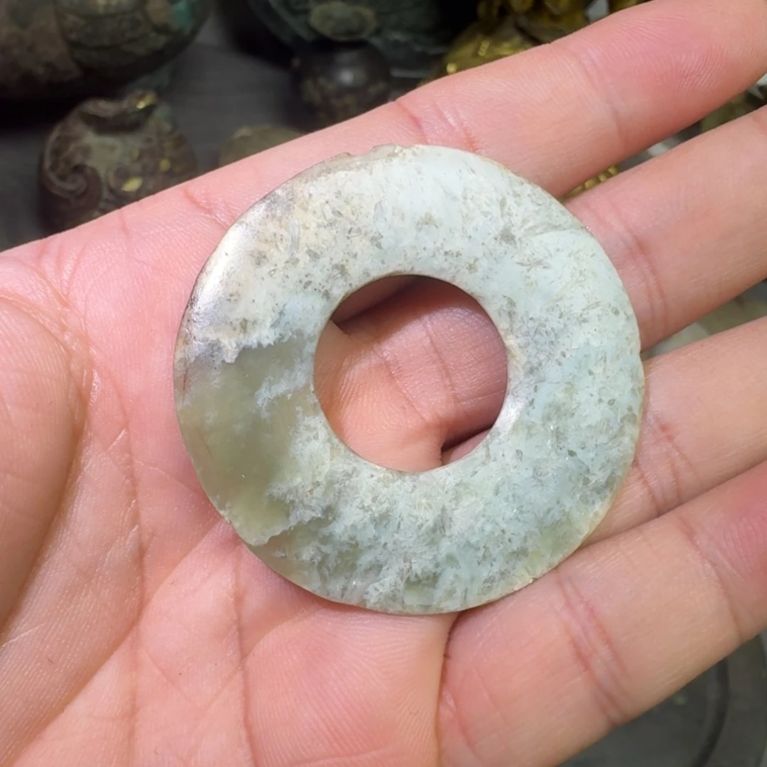 瓷片好运连连，万事皆如意，幸福长相随