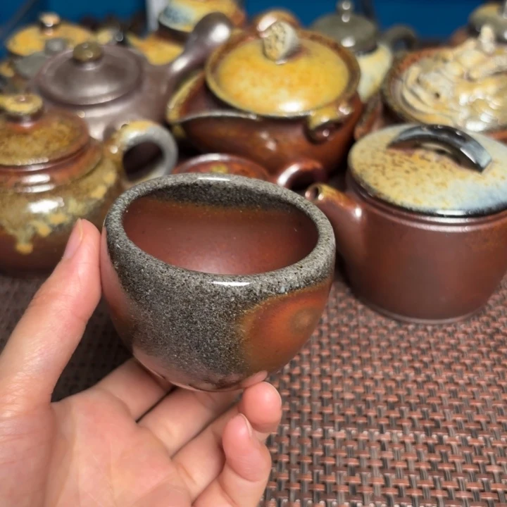 茶杯紫砂小主人杯80