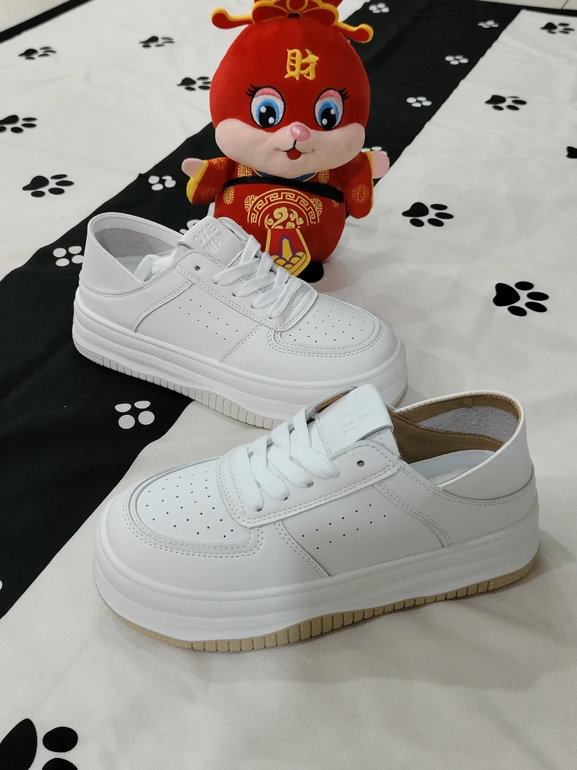 9157时尚百搭休闲一鞋两穿小白鞋板鞋9157