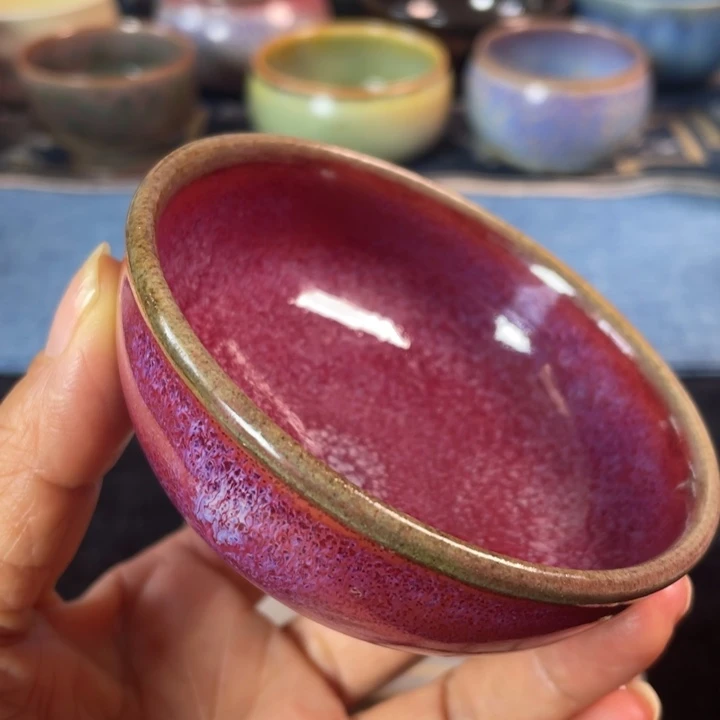 摆件传统煤烧手工茶盏