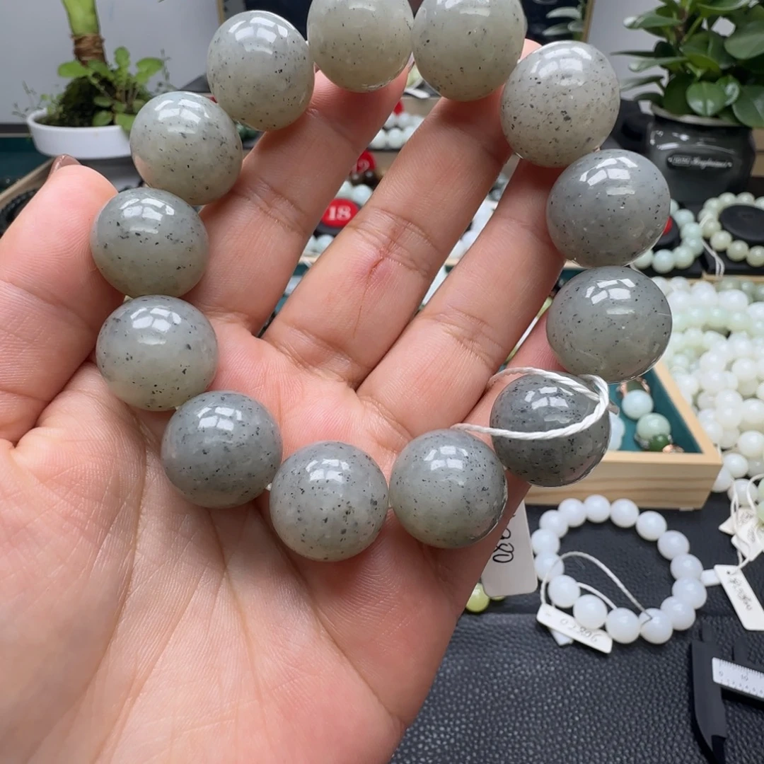 和田玉未镶嵌手链18