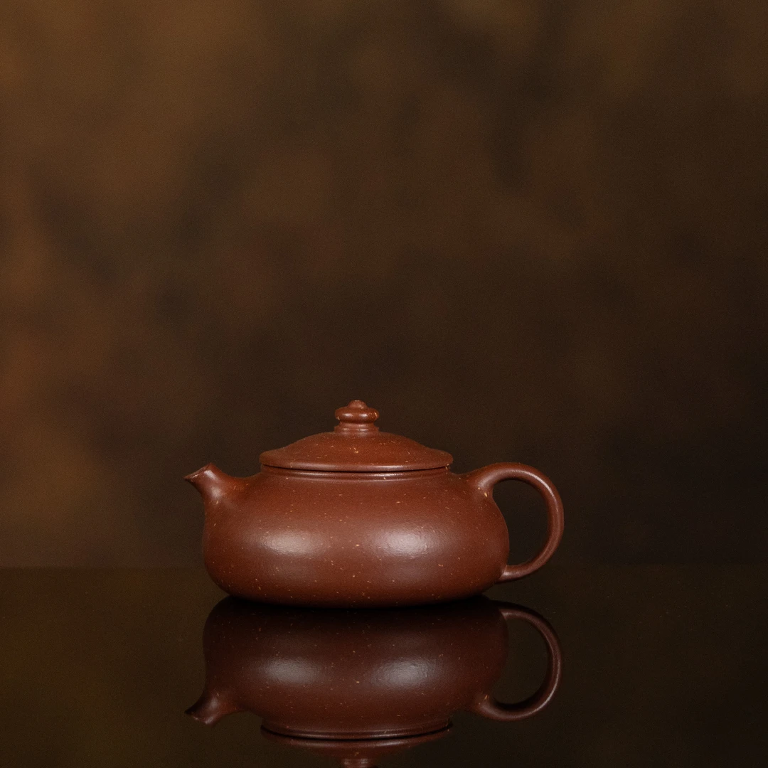 【利贞l寒江】原矿紫泥约150cc手工制紫砂壶茶具JYT