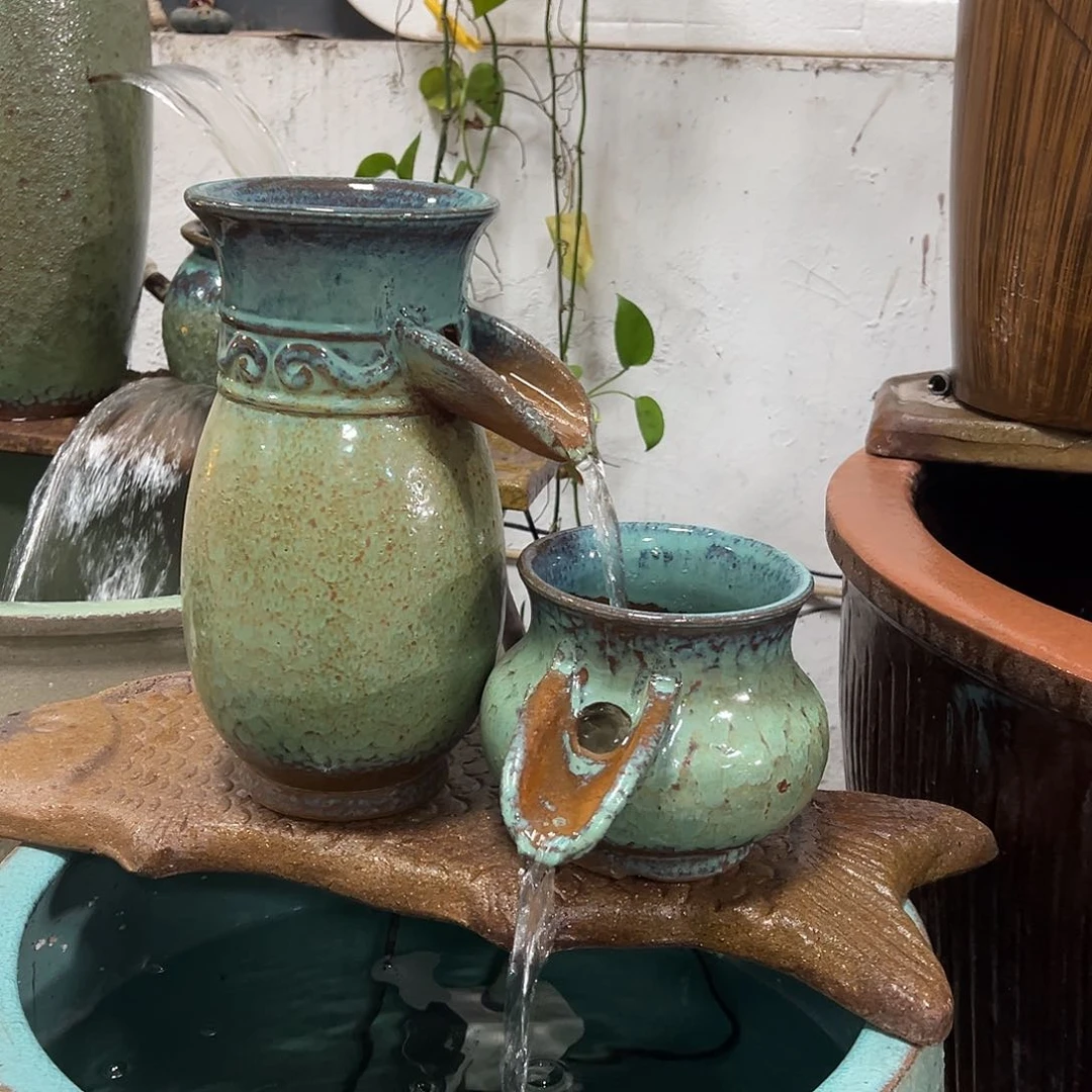 紫砂花盆流水罐不含任何配件