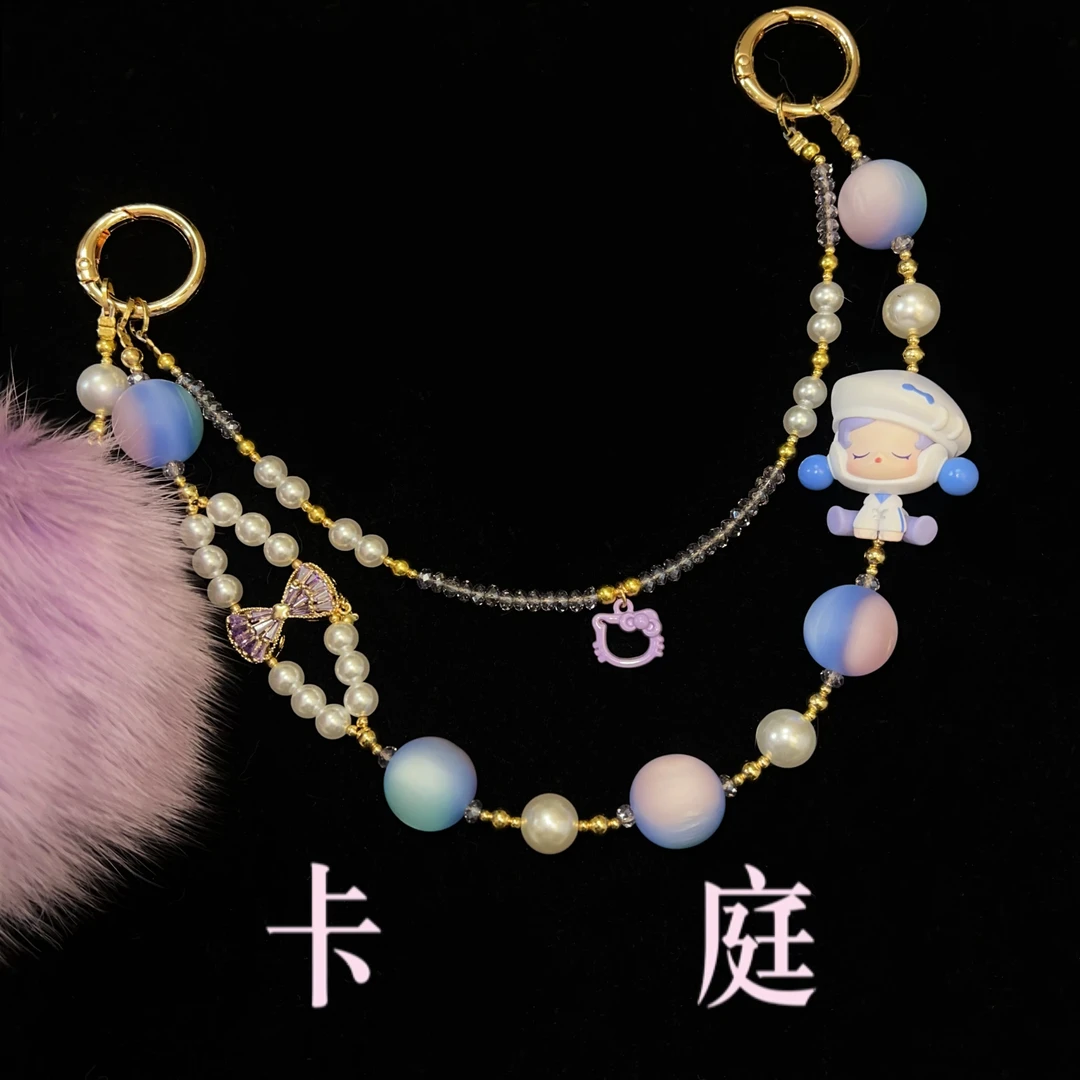 尤米饰品 卡庭原创精致手机链  K2279